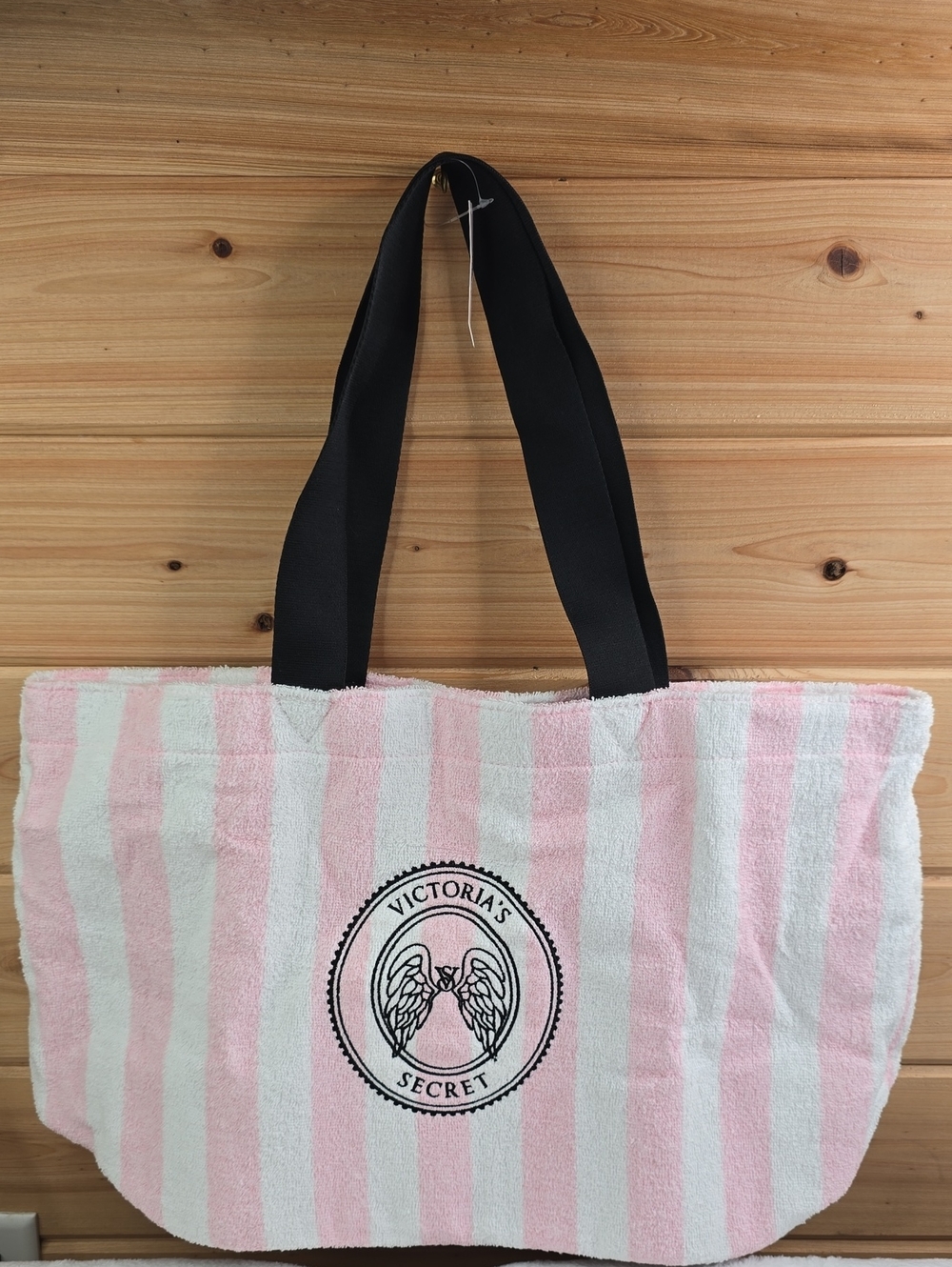 Victoria's Secret Angel Essentials Terry Tote Bag NWT - Picture 3 of 7